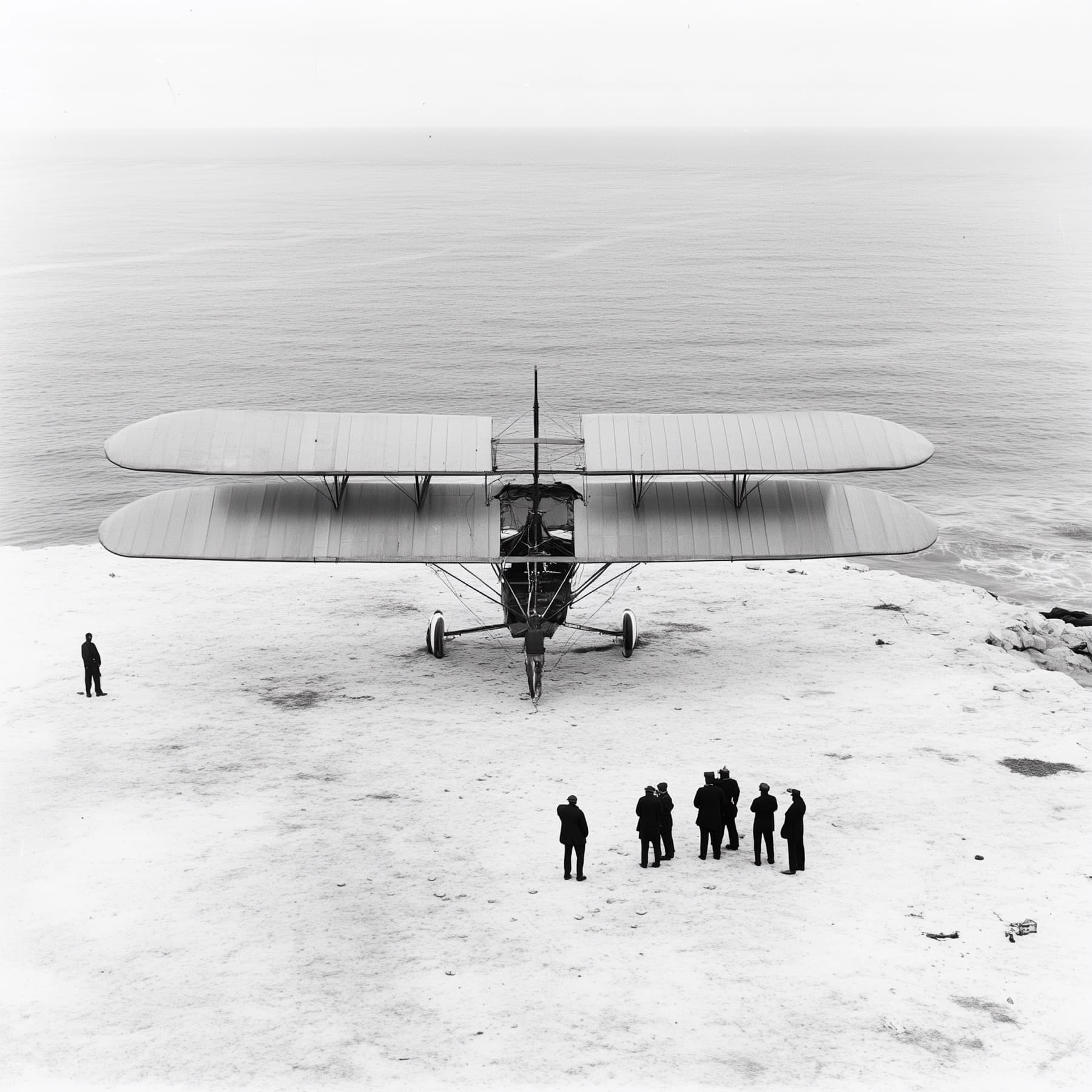 Wright Brothers' pioneering flight